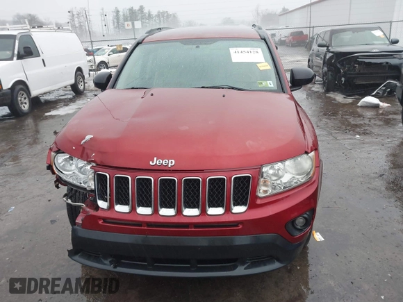 2011 Jeep Compass Limited with VIN 1J4NF5FB5BD169706, listed as a IAAI auction lot 41454128 with 146,267 mi miles. Bid and sale history available at carsss.com. Image 12.
