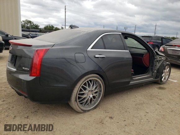 2015 Cadillac ATS Premium with VIN 1G6AF5SX7F0120142, listed as a Copart auction lot 74579914 with 101,395 mi miles and Salvage Title. Bid and sale history available at carsss.com. Image 3.