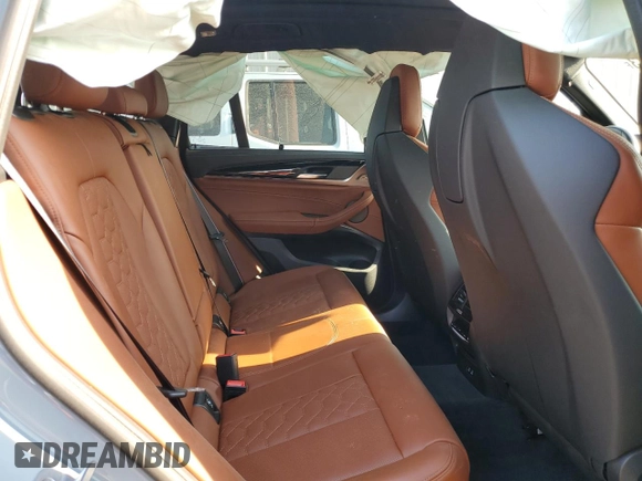 2022 BMW X3 M with VIN 5YM13EC05N9K66502, listed as a Copart auction lot 43451573 with 10,270 mi miles and Salvage Title. Bid and sale history available at carsss.com. Image 11.
