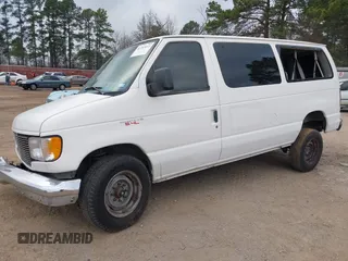 2003 Ford Econoline Passenger XL with VIN 1FBNE31L63HA12648, listed as a IAAI auction lot 41763111 with 592,494 mi miles and . Bid and sale history available at carsss.com. Image 2.