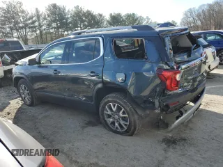 2020 GMC Acadia SLT with VIN 1GKKNULS7LZ152649, listed as a Copart auction lot 88875945 with 44,099 mi miles and Salvage Title. Bid and sale history available at DreamBid. Image 2.