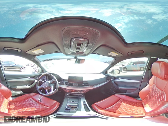 2018 Audi SQ5 Prestige with VIN WA1C4AFY2J2094919, listed as a Copart auction lot 53244495 with Not Provided miles and Salvage Title. Bid and sale history available at DreamBid. Image 14.