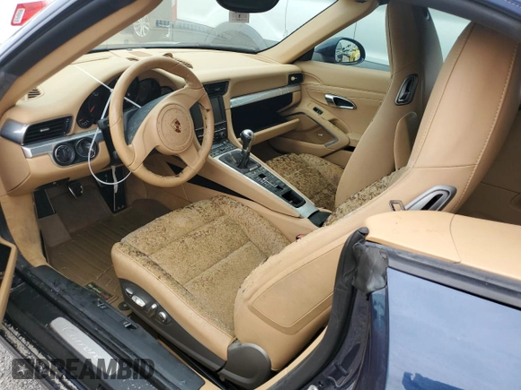 2013 Porsche 911 Carrera with VIN WP0CA2A92DS140385, listed as a Copart auction lot 74297794 with 0 mi miles and Non Repairable. Bid and sale history available at carsss.com. Image 7.