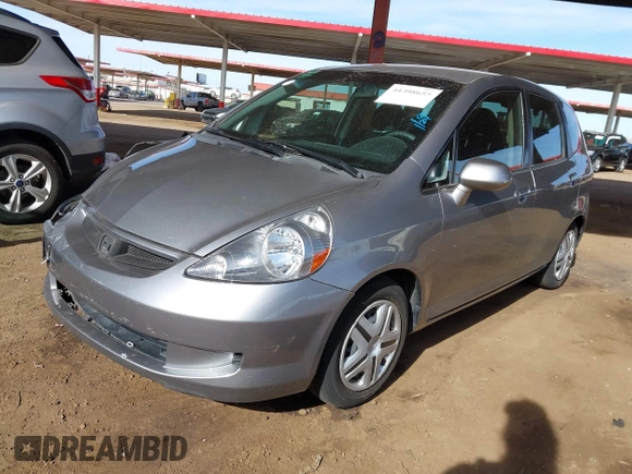 2007 Honda Fit with VIN JHMGD37477S026170, listed as a IAAI auction lot 41398655 with 48,218 mi miles and . Bid and sale history available at DreamBid. Image 2.
