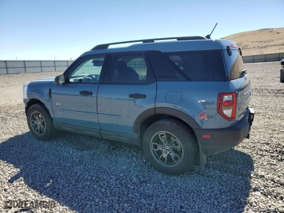 2022 Ford Bronco Sport Big Bend with VIN 3FMCR9B6XNRD77558, listed as a Copart auction lot 49701425 with 21,059 mi miles and Salvage Title. Bid and sale history available at carsss.com. Image 2.