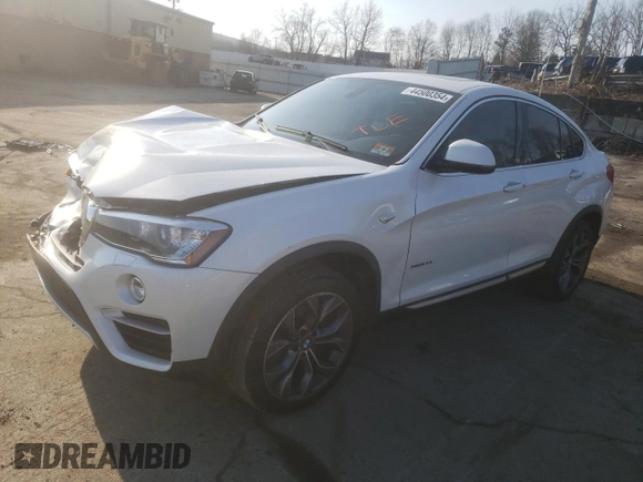2015 BMW X4 xDrive28i with VIN 5UXXW3C59F0F89503, listed as a Copart auction lot 44500354 with 141,431 mi miles. Bid and sale history available at carsss.com. Image 1.