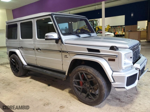 2015 Mercedes-Benz G-Class G 63 AMG with VIN WDCYC7DF8FX240439, listed as a Copart auction lot 47231854 with 47,094 mi miles. Bid and sale history available at carsss.com. Image 4.