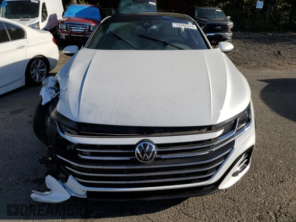 2023 Volkswagen Arteon SEL Premium R-Line z VIN WVWTR7AN8PE012237, wystawiony jako Copart lot #75342244 z przebiegiem 20 932 mil mil oraz Szkoda całkowita • Salvage title. Historia ofert i sprzedaży dostępna na DreamBid. Obrazek 5.