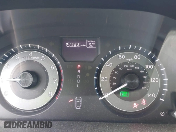 2012 Honda Odyssey EX-L with VIN 5FNRL5H65CB076534, listed as a IAAI auction lot 42440258 with 150,866 mi miles and . Bid and sale history available at DreamBid. Image 16.
