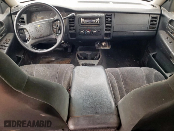 2001 Dodge Dakota Sport z VIN 1B7GL2AN51S118157, wystawiony jako Copart lot #58797325 z przebiegiem 147 765 mil mil oraz Szkoda całkowita • Salvage title. Historia ofert i sprzedaży dostępna na DreamBid. Obrazek 8.