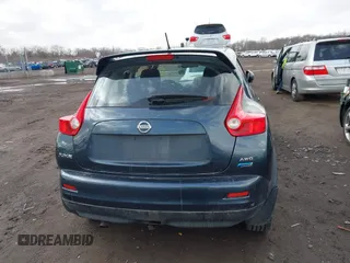 2014 Nissan Juke SL with VIN JN8AF5MV2ET483345, listed as a IAAI auction lot 41716553 with 101,795 mi miles. Bid and sale history available at carsss.com. Image 16.