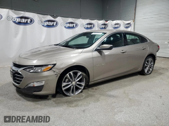 2024 Chevrolet Malibu LT with VIN 1G1ZE5ST3RF197276, listed as a Copart auction lot 52636465 with 25,041 mi miles and Salvage Title. Bid and sale history available at DreamBid. Image 1.