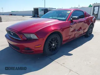 2014 Ford Mustang V6 with VIN 1ZVBP8AM3E5331909, listed as a IAAI auction lot 41843849 with 141,514 mi miles. Bid and sale history available at carsss.com. Image 18.