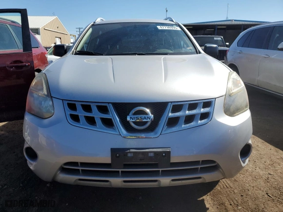 2015 Nissan Rogue Select S with VIN JN8AS5MV6FW754242, listed as a Copart auction lot 47730395 with NaN miles and Salvage Title. Bid and sale history available at carsss.com. Image 5.