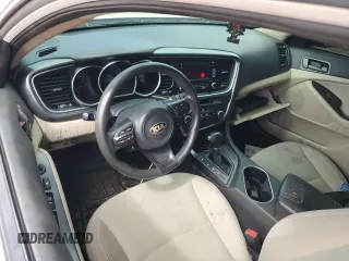 2015 Kia Optima LX with VIN 5XXGM4A77FG363571, listed as a Copart auction lot 57318565 with 113,324 mi miles and Salvage title. Bid and sale history available at DreamBid. Image 8.