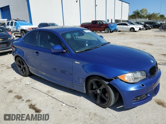 2010 BMW 1 Series 135i with VIN WBAUC7C58AVK96573, listed as a Copart auction lot 74571844 with Not Provided miles and Non Repairable. Bid and sale history available at carsss.com. Image 4.