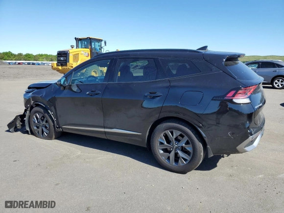 2023 Kia Sportage Hybrid SX-Prestige with VIN KNDPXCAG2P7036037, listed as a Copart auction lot 55840934 with 20,013 mi miles and Salvage Title. Bid and sale history available at carsss.com. Image 2.