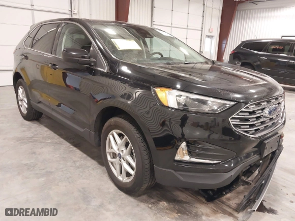 2022 Ford Edge SEL with VIN 2FMPK4J98NBA94322, listed as a IAAI auction lot 42084550 with 42,110 mi miles. Bid and sale history available at carsss.com. Image 1.