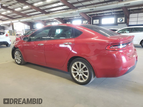 2013 Dodge Dart Limited with VIN 1C3CDFCA4DD268044, listed as a Copart auction lot 53029145 with 130,647 mi miles and Salvage Title. Bid and sale history available at carsss.com. Image 2.