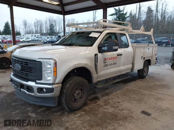 2023 Ford F-250 XL with VIN 1FT7X2BAXPED71157, listed as a IAAI auction lot 41265426 with 23,072 mi miles and . Bid and sale history available at DreamBid. Image 17.