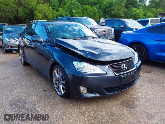 2008 Lexus IS 250 with VIN JTHBK262382071330, listed as a IAAI auction lot 42072188 with Not Provided miles. Bid and sale history available at carsss.com. Image 1.