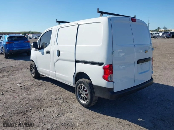 2015 Chevrolet City Express Cargo Van LS with VIN 3N63M0YN3FK709313, listed as a IAAI auction lot 41753887 with 124,168 mi miles. Bid and sale history available at carsss.com. Image 3.