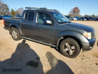 2005 Nissan Frontier 4WD LE with VIN 1N6AD07W35C435293, listed as a Copart auction lot 82719554 with 218,707 mi miles and Salvage Title. Bid and sale history available at carsss.com. Image 4.