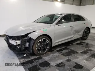 2021 Kia K5 GT-Line with VIN 5XXG64J25MG071820, listed as a Copart auction lot 45006985 with 96,788 mi miles and Salvage Title. Bid and sale history available at carsss.com. Image 1.