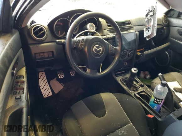 2008 Mazda 3 Mazdaspeed3 Sport with VIN JM1BK34L481776517, listed as a Copart auction lot 61673085 with 150,999 mi miles and Salvage title. Bid and sale history available at DreamBid. Image 8.