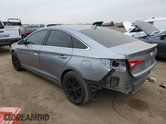 2017 Hyundai Sonata 2.4L with VIN 5NPE24AF5HH441034, listed as a Copart auction lot 51003565 with 123,307 mi miles and Salvage Title. Bid and sale history available at carsss.com. Image 2.