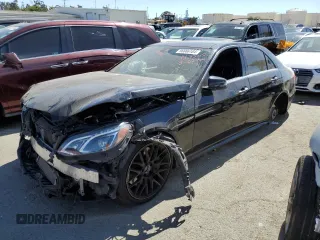 2014 Mercedes-Benz E 550 Sport with VIN WDDHF9BB8EA853354, listed as a Copart auction lot 56666184 with 127,145 mi miles and Salvage Title. Bid and sale history available at DreamBid. Image 1.