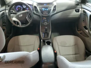2015 Hyundai Elantra SE with VIN 5NPDH4AE7FH595940, listed as a Copart auction lot 63385525 with 187,591 mi miles and Salvage title. Bid and sale history available at DreamBid. Image 8.