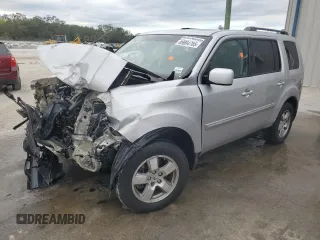 2011 Honda Pilot EX-L z VIN 5FNYF4H65BB016166, wystawiony jako Copart lot #54555165 z przebiegiem Nie podano mil oraz Nie do naprawy • Non repairable. Historia ofert i sprzedaży dostępna na DreamBid. Obrazek 1.