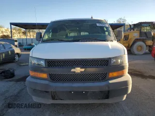 2021 Chevrolet Express Cargo with VIN 1GCWGBFP6M1268993, listed as a Copart auction lot 79764904 with 66,600 mi miles and Salvage title. Bid and sale history available at DreamBid. Image 5.
