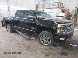 2015 Chevrolet Silverado 1500 High Country with VIN 3GCUKTEJXFG290752, listed as a IAAI auction lot 41412988 with 160,000 mi miles and . Bid and sale history available at DreamBid. Image 1.