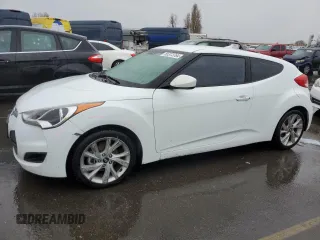 2016 Hyundai Veloster with VIN KMHTC6AD4GU260702, listed as a Copart auction lot 85373764 with 159,822 mi miles and Clean Title. Bid and sale history available at carsss.com. Image 1.