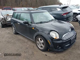 2011 MINI Clubman with VIN WMWZF3C59BT187879, listed as a IAAI auction lot 38976346 with 135,668 mi miles and . Bid and sale history available at DreamBid. Image 1.