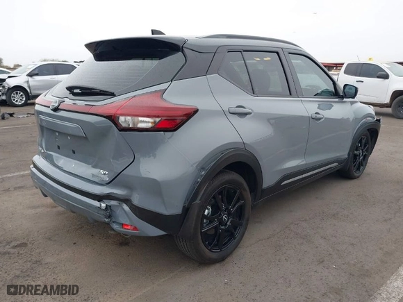 2023 Nissan Kicks SR with VIN 3N1CP5DV9PL503652, listed as a IAAI auction lot 41579600 with 17,097 mi miles. Bid and sale history available at carsss.com. Image 4.