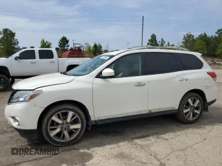 2013 Nissan Pathfinder Platinum with VIN 5N1AR2MMXDC602567, listed as a Copart auction lot 54296405 with 231,298 mi miles and Clean Title. Bid and sale history available at carsss.com. Image 1.