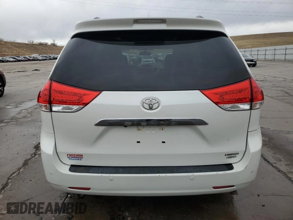 2011 Toyota Sienna XLE with VIN 5TDDK3DC9BS026467, listed as a Copart auction lot 49102135 with 236,534 mi miles and Salvage Title. Bid and sale history available at carsss.com. Image 6.
