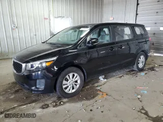 2016 Kia Sedona L with VIN KNDMA5C11G6184226, listed as a Copart auction lot 51018535 with NaN miles and Clean Title. Bid and sale history available at carsss.com. Image 1.