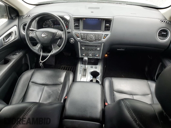 2019 Nissan Pathfinder SV with VIN 5N1DR2MN9KC618732, listed as a Copart auction lot 57251805 with 140,663 mi miles and Salvage title. Bid and sale history available at DreamBid. Image 8.