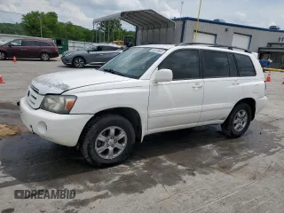 2007 Toyota Highlander with VIN JTEHP21A570194791, listed as a Copart auction lot 55230685 with 393,726 mi miles and Salvage title. Bid and sale history available at DreamBid. Image 1.