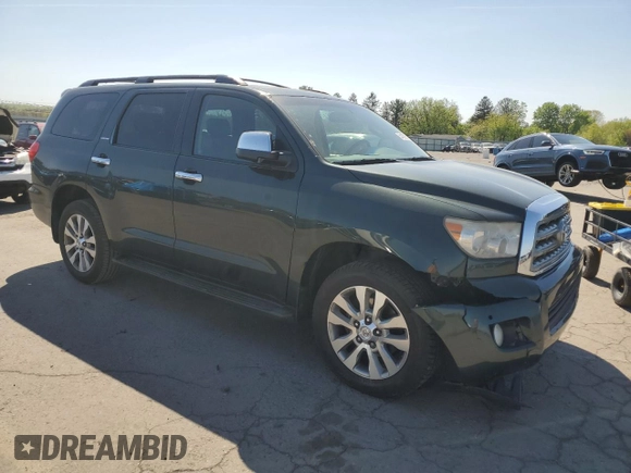 2008 Toyota Sequoia Limited with VIN 5TDBY68A18S012927, listed as a Copart auction lot 54405895 with 237,463 mi miles and Salvage Title. Bid and sale history available at DreamBid. Image 4.