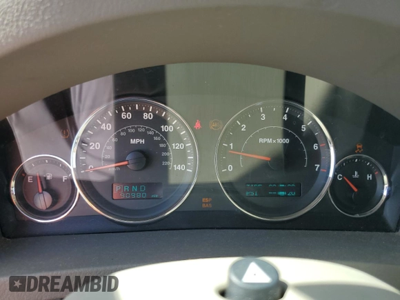 2007 Jeep Grand Cherokee Limited with VIN 1J8HR58N07C688556, listed as a Copart auction lot 62099925 with 90,980 mi miles and Clean title. Bid and sale history available at DreamBid. Image 9.