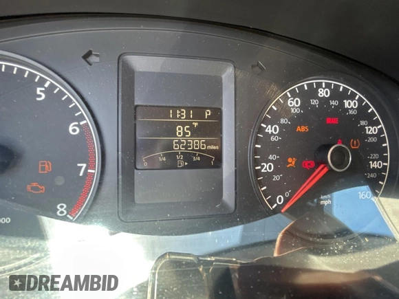 2011 Volkswagen Jetta SE with VIN 3VWDX7AJ1BM378306, listed as a Copart auction lot 52216155 with 62,386 mi miles and Clean title. Bid and sale history available at DreamBid. Image 8.