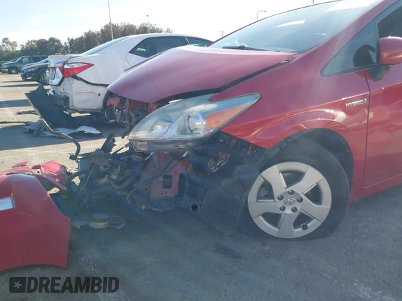 2010 Toyota Prius II with VIN JTDKN3DU0A0020971, listed as a IAAI auction lot 41840570 with 121,155 mi miles. Bid and sale history available at carsss.com. Image 19.