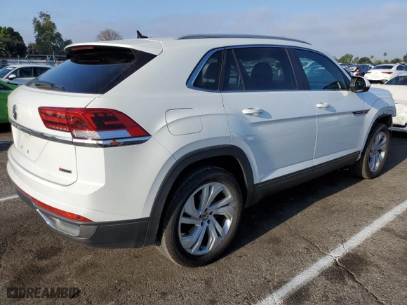 2021 Volkswagen Atlas Cross Sport 2.0T SEL with VIN 1V2BC2CA2MC215740, listed as a Copart auction lot 54094284 with 33,857 mi miles. Bid and sale history available at carsss.com. Image 3.