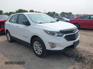 2020 Chevrolet Equinox LS z VIN 2GNAXSEV1L6195349, wystawiony jako IAAI lot #42393160 z przebiegiem 65 068 mil mil oraz . Historia ofert i sprzedaży dostępna na DreamBid. Obrazek 1.