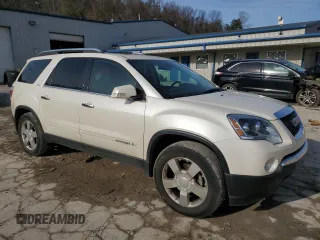 2007 GMC Acadia SLT with VIN 1GKEV337X7J174037, listed as a Copart auction lot 83875694 with 70,495 mi miles and Salvage Title. Bid and sale history available at carsss.com. Image 4.